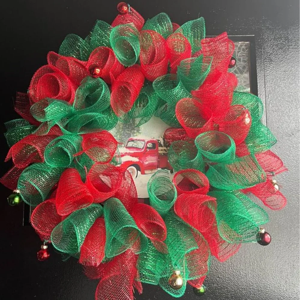 Christmas Wreath! Handmade!